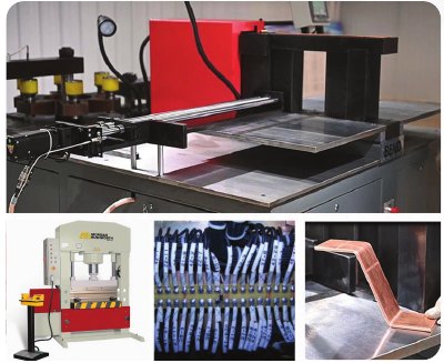 Factory machinery — busbar and sheet metal processing