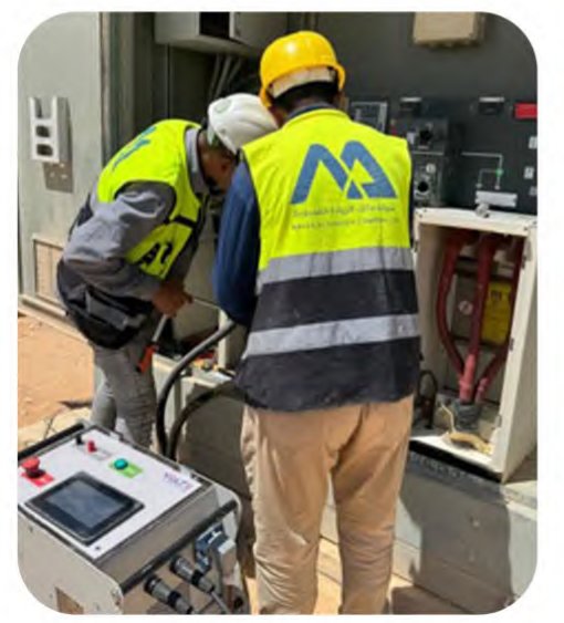 National Guard MV package substation maintenance